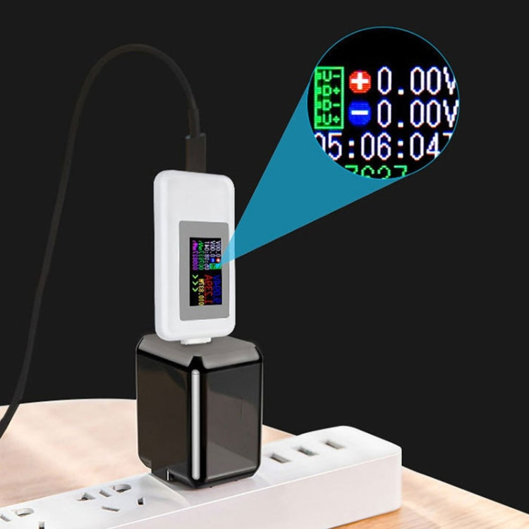 Testador USB DC 10 em 1 KWS-MX18 corrente 4-30V voltímetro temporizador amperímetro medidor digital