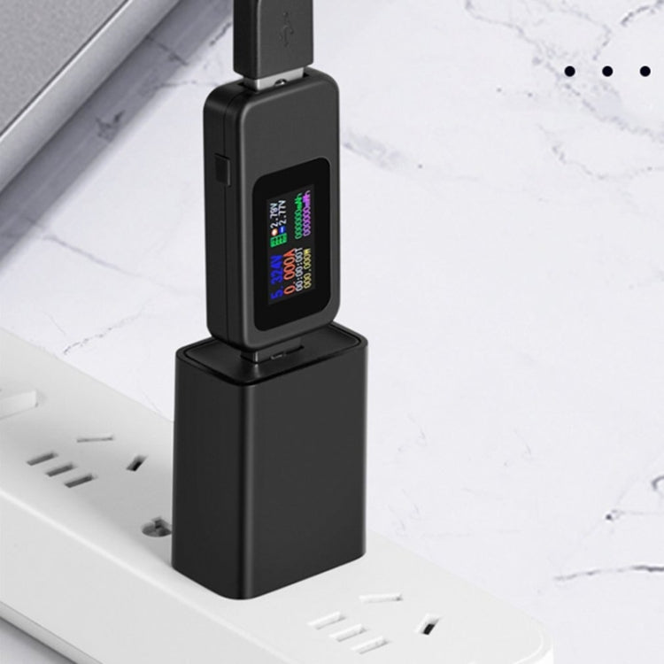 Testador USB DC 10 em 1 KWS-MX18 corrente 4-30V voltímetro temporizador amperímetro medidor digital