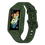 Solid Color Silicone Integrated Watch Band, For Huawei Band 8 / 7, For Honor Band 6