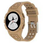 Silicone Integrated Watch Band, For Samsung Galaxy Watch 40MM, For Samsung Galaxy Watch 44MM