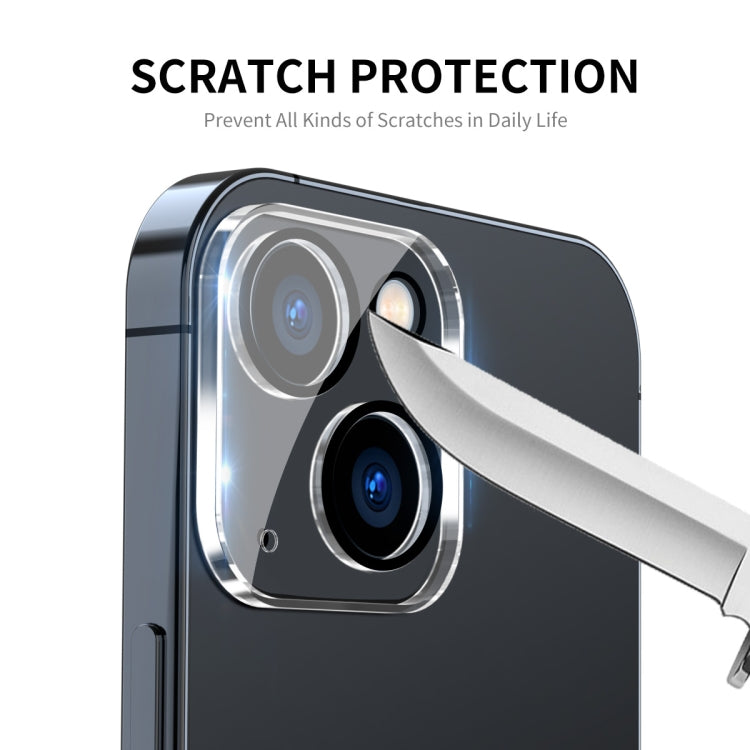 Película de Vidro Temperado 9H para Lente da Câmara Traseira ENKAY Hat-Prince para iPhone 14 / 14 Max, Para iPhone 14 / 14 Max (1 UN), Para iPhone 14 / 14 Max (2 UN)