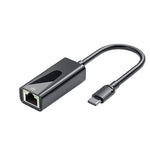 Adaptador de rede USB Ethernet RJ45 1000Mbps, USB 3.0, Tipo-C