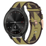 20mm Nylon Woven Watch Band, For Garmin Venu SQ, For Garmin Vivomove 3, For Garminmove 3, For Garmin VivoMove Luxe, For Garminmove Luxe, For Garmin VivoMove Style
