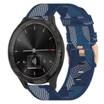 20mm Nylon Woven Watch Band, For Garmin Venu SQ, For Garmin Vivomove 3, For Garminmove 3, For Garmin VivoMove Luxe, For Garminmove Luxe, For Garmin VivoMove Style