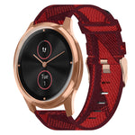 20mm Nylon Woven Watch Band, For Garmin Venu SQ, For Garmin Vivomove 3, For Garminmove 3, For Garmin VivoMove Luxe, For Garminmove Luxe, For Garmin VivoMove Style