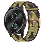 20mm Nylon Woven Watch Band, For Garmin Venu SQ, For Garmin Vivomove 3, For Garminmove 3, For Garmin VivoMove Luxe, For Garminmove Luxe, For Garmin VivoMove Style