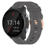 20mm Nylon Woven Watch Band, For Garmin Forerunner 245 Music, For Garmin Forerunner 645, For Garmin Forerunner 645 Music