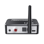 Receptor de Música Bluetooth B35S 5.2 Conversor Digital para Analógico Suporta U-disk Fibra Coaxial, B35S