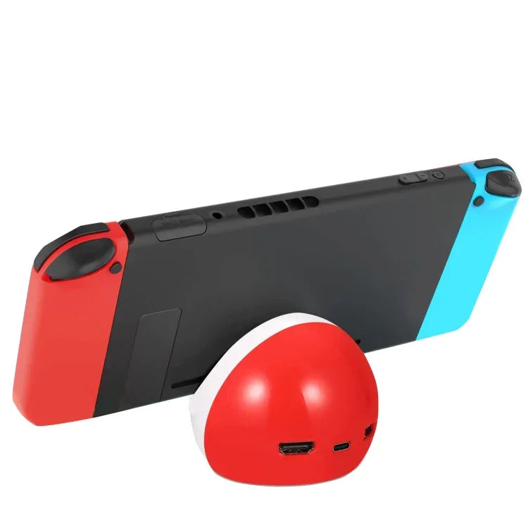 Base de Carregamento HDMI Multifuncional para Nintendo Switch, Base de Carregamento
