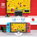 Base de Carregamento HDMI Multifuncional para Nintendo Switch, Base de Carregamento