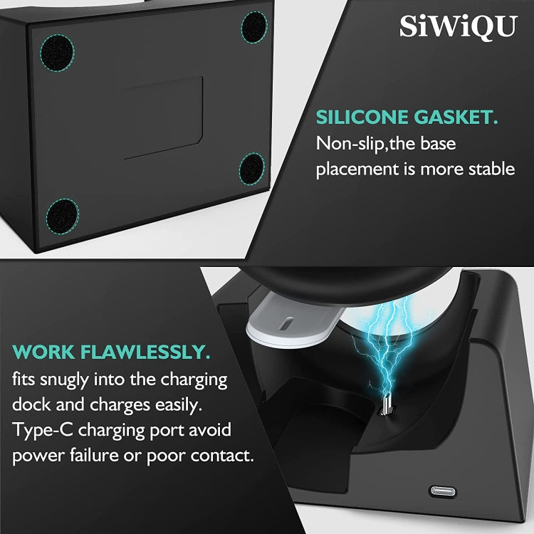 Suporte de Carregamento VR para Oculus Quest 2 Acessórios VR Suporte de Armazenamento do Host, Suporte de Carregamento VR