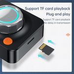 Receptor de Áudio Bluetooth 5.1 C39HD Saída AUX Coaxial Fibra Suporta Reprodução TF, Receptor de Áudio Bluetooth 5.1