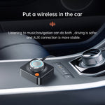 Receptor de Áudio Bluetooth 5.1 C39HD Saída AUX Coaxial Fibra Suporta Reprodução TF, Receptor de Áudio Bluetooth 5.1