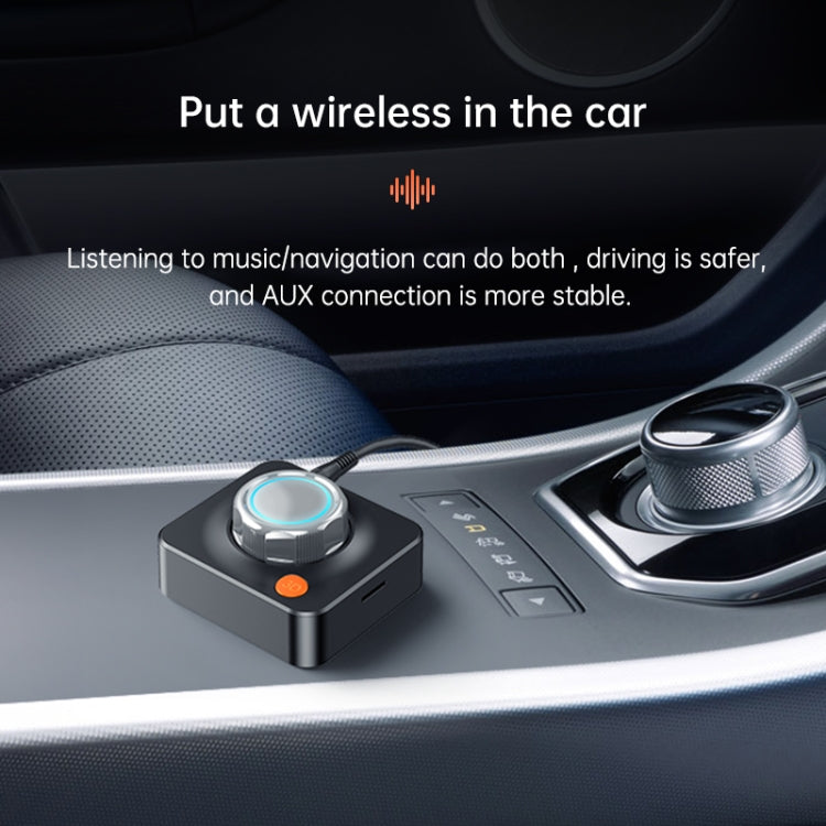 Receptor de Áudio Bluetooth 5.1 C39HD Saída AUX Coaxial Fibra Suporta Reprodução TF, Receptor de Áudio Bluetooth 5.1