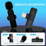Microfone ao Vivo Clip-on K9 Android Tipo-C, DS-K9TC-2