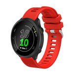 Correia de relógio em silicone 20mm com sarja, para Samsung Galaxy Watch 4 40mm, para Samsung Galaxy Watch 4 44mm, para Samsung Galaxy Watch 4 Classic 42mm, para Samsung Galaxy Watch 4 Classic 46mm
