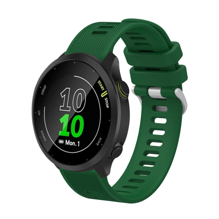 Correia de relógio em silicone 20mm com sarja, para Samsung Galaxy Watch 4 40mm, para Samsung Galaxy Watch 4 44mm, para Samsung Galaxy Watch 4 Classic 42mm, para Samsung Galaxy Watch 4 Classic 46mm