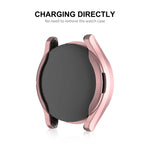 Capa TPU Suave Transparente ENKAY Hat-Prince de Cobertura Total, Para Samsung Galaxy Watch 5 40mm, Para Samsung Galaxy Watch 5 44mm