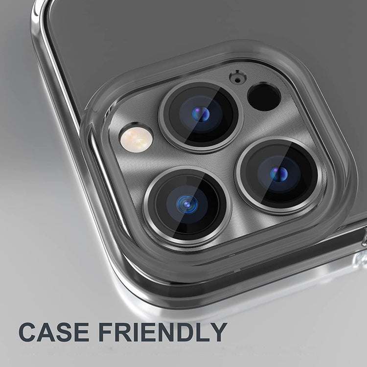 Película de Vidro Temperado para Lente em Liga de Alumínio ENKAY para iPhone 14 Pro / 14 Pro Max, Para iPhone 14 Pro / 14 Pro Max