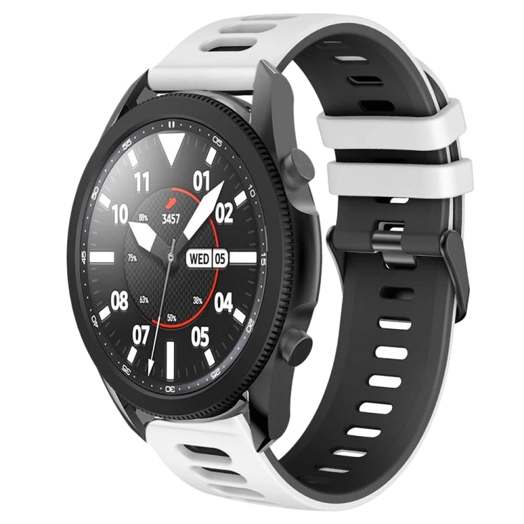 Correia de relógio em silicone bicolor 20mm, para Samsung Galaxy Watch 5 Pro 45mm, para Samsung Galaxy Watch 4 40mm