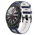 Correia de relógio em silicone bicolor 20mm, para Samsung Galaxy Watch 5 Pro 45mm, para Samsung Galaxy Watch 4 40mm
