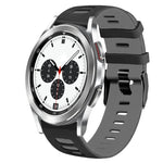Correia de relógio em silicone bicolor 20mm, para Samsung Galaxy Watch 4 Classic 42mm, para Samsung Galaxy Watch Active 2