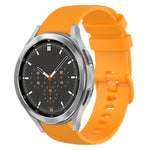 Pulseira de Relógio de Silicone 20mm Xadrez de Cor Sólida, Para Samsung Galaxy Watch4 44mm, Para Samsung Galaxy Watch4 Classic 46mm, Para Samsung Galaxy Watch4 Classic 42mm, Para Samsung Galaxy Watch Active 2