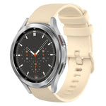 Pulseira de Relógio de Silicone 20mm Xadrez de Cor Sólida, Para Samsung Galaxy Watch4 44mm, Para Samsung Galaxy Watch4 Classic 46mm, Para Samsung Galaxy Watch4 Classic 42mm, Para Samsung Galaxy Watch Active 2