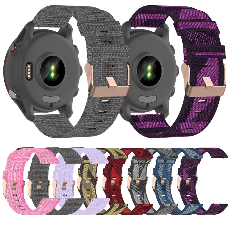 Correia de relógio em nylon trançado 20mm, para Samsung Galaxy Watch5 40mm, para Samsung Galaxy Watch5 44mm, para Samsung Galaxy Watch5 Pro 45mm, para Samsung Galaxy Watch4 40mm, para Samsung Galaxy Watch4 44mm, para Samsung Galaxy Watch4 Classic 46mm