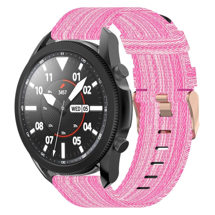 Correia de relógio em nylon trançado 20mm, para Samsung Galaxy Watch5 40mm, para Samsung Galaxy Watch5 44mm, para Samsung Galaxy Watch5 Pro 45mm, para Samsung Galaxy Watch4 40mm, para Samsung Galaxy Watch4 44mm, para Samsung Galaxy Watch4 Classic 46mm