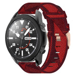Correia de relógio em nylon trançado 20mm, para Samsung Galaxy Watch5 40mm, para Samsung Galaxy Watch5 44mm, para Samsung Galaxy Watch5 Pro 45mm, para Samsung Galaxy Watch4 40mm, para Samsung Galaxy Watch4 44mm, para Samsung Galaxy Watch4 Classic 46mm