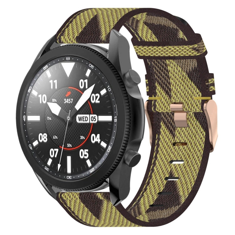 Correia de relógio em nylon trançado 20mm, para Samsung Galaxy Watch5 40mm, para Samsung Galaxy Watch5 44mm, para Samsung Galaxy Watch5 Pro 45mm, para Samsung Galaxy Watch4 40mm, para Samsung Galaxy Watch4 44mm, para Samsung Galaxy Watch4 Classic 46mm