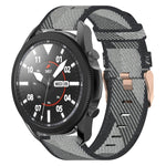 Correia de relógio em nylon trançado 20mm, para Samsung Galaxy Watch5 40mm, para Samsung Galaxy Watch5 44mm, para Samsung Galaxy Watch5 Pro 45mm, para Samsung Galaxy Watch4 40mm, para Samsung Galaxy Watch4 44mm, para Samsung Galaxy Watch4 Classic 46mm