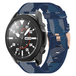 Correia de relógio em nylon trançado 20mm, para Samsung Galaxy Watch5 40mm, para Samsung Galaxy Watch5 44mm, para Samsung Galaxy Watch5 Pro 45mm, para Samsung Galaxy Watch4 40mm, para Samsung Galaxy Watch4 44mm, para Samsung Galaxy Watch4 Classic 46mm