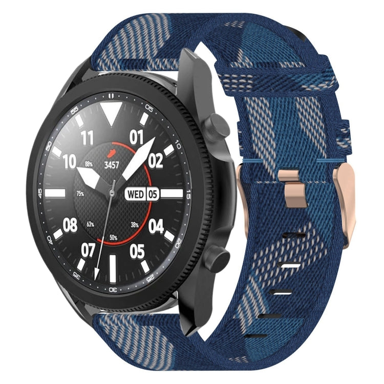 Correia de relógio em nylon trançado 20mm, para Samsung Galaxy Watch5 40mm, para Samsung Galaxy Watch5 44mm, para Samsung Galaxy Watch5 Pro 45mm, para Samsung Galaxy Watch4 40mm, para Samsung Galaxy Watch4 44mm, para Samsung Galaxy Watch4 Classic 46mm
