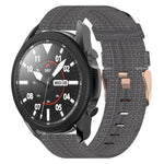 Correia de relógio em nylon trançado 20mm, para Samsung Galaxy Watch5 40mm, para Samsung Galaxy Watch5 44mm, para Samsung Galaxy Watch5 Pro 45mm, para Samsung Galaxy Watch4 40mm, para Samsung Galaxy Watch4 44mm, para Samsung Galaxy Watch4 Classic 46mm