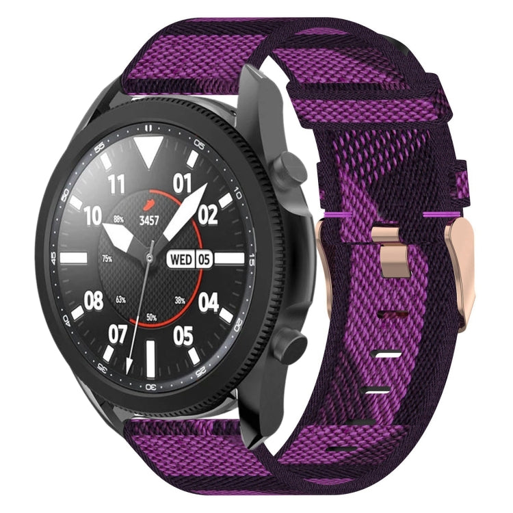 Correia de relógio em nylon trançado 20mm, para Samsung Galaxy Watch5 40mm, para Samsung Galaxy Watch5 44mm, para Samsung Galaxy Watch5 Pro 45mm, para Samsung Galaxy Watch4 40mm, para Samsung Galaxy Watch4 44mm, para Samsung Galaxy Watch4 Classic 46mm