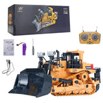 Mofun 1046 Veículo de Engenharia Multifuncional com Controlo Remoto 2.4G de Nove Canais Escavadora Pesada 1:24, 1046