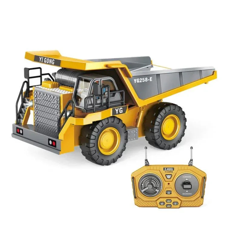 Camião de Mineração Multifuncional 1:24 com Controlo Remoto 2.4G de Nove Canais MoFun 1048, 1048
