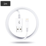 Carregador USB Mini de Dupla Porta com Cabo de Dados USB para 8 Pinos, Ficha AU, Ficha AU + Cabo 8 Pinos