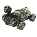 Carro de Acrobacias de Seis Rodas com Controlo Remoto 2.4G MoFun JC03 com Braço Oscilante de 360 Graus sem Ângulo Morto, MoFun JC03 (Verde)