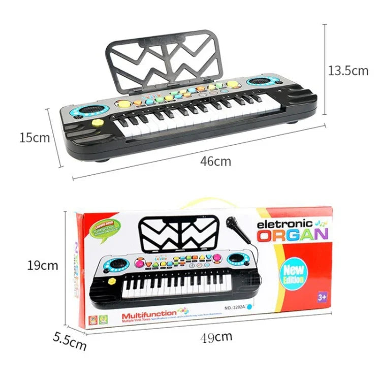 MoFun 3202 Teclado Eletrónico com 32 Teclas para Crianças, 3202