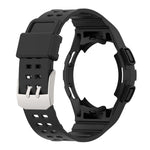 Correia de Relógio Inteligente Armor Integrada TPU com Fivela de Duplo Pino, Para Samsung Galaxy Watch5 40mm, Para Samsung Galaxy Watch5 44mm, Para Samsung Galaxy Watch4 44mm