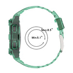 Correia de Relógio Inteligente Armor Integrada TPU com Fivela de Duplo Pino, Para Samsung Galaxy Watch5 40mm, Para Samsung Galaxy Watch5 44mm, Para Samsung Galaxy Watch4 44mm