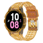 Correia de Relógio Inteligente Armor Integrada TPU com Fivela de Duplo Pino, Para Samsung Galaxy Watch5 40mm, Para Samsung Galaxy Watch5 44mm, Para Samsung Galaxy Watch4 44mm