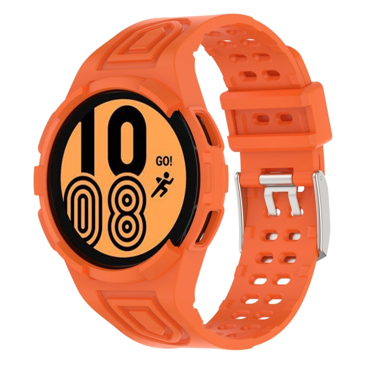 Correia de Relógio Inteligente Armor Integrada TPU com Fivela de Duplo Pino, Para Samsung Galaxy Watch5 40mm, Para Samsung Galaxy Watch5 44mm, Para Samsung Galaxy Watch4 44mm