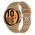 Correia de Relógio Inteligente Armor Integrada TPU com Fivela de Duplo Pino, Para Samsung Galaxy Watch5 40mm, Para Samsung Galaxy Watch5 44mm, Para Samsung Galaxy Watch4 44mm