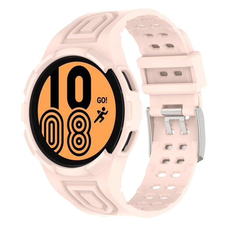 Correia de Relógio Inteligente Armor Integrada TPU com Fivela de Duplo Pino, Para Samsung Galaxy Watch5 40mm, Para Samsung Galaxy Watch5 44mm, Para Samsung Galaxy Watch4 44mm