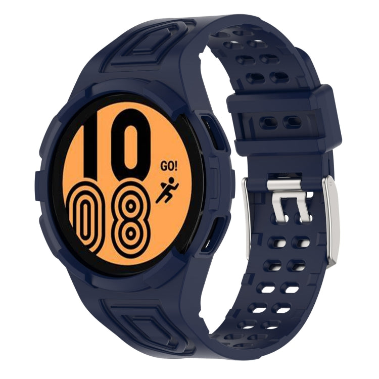 Correia de Relógio Inteligente Armor Integrada TPU com Fivela de Duplo Pino, Para Samsung Galaxy Watch5 40mm, Para Samsung Galaxy Watch5 44mm, Para Samsung Galaxy Watch4 44mm