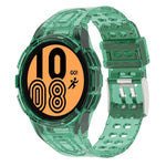 Correia de Relógio Inteligente Armor Integrada TPU com Fivela de Duplo Pino, Para Samsung Galaxy Watch5 40mm, Para Samsung Galaxy Watch5 44mm, Para Samsung Galaxy Watch4 44mm